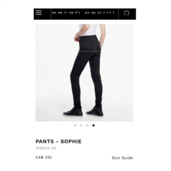 SARAH PACINI *Sophie* Linen Pants- Brand New - Picture 11 of 16